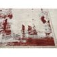Nourison Maxell MAE14 5"3" x 7"3" Ivory and Red Area Rug, , large