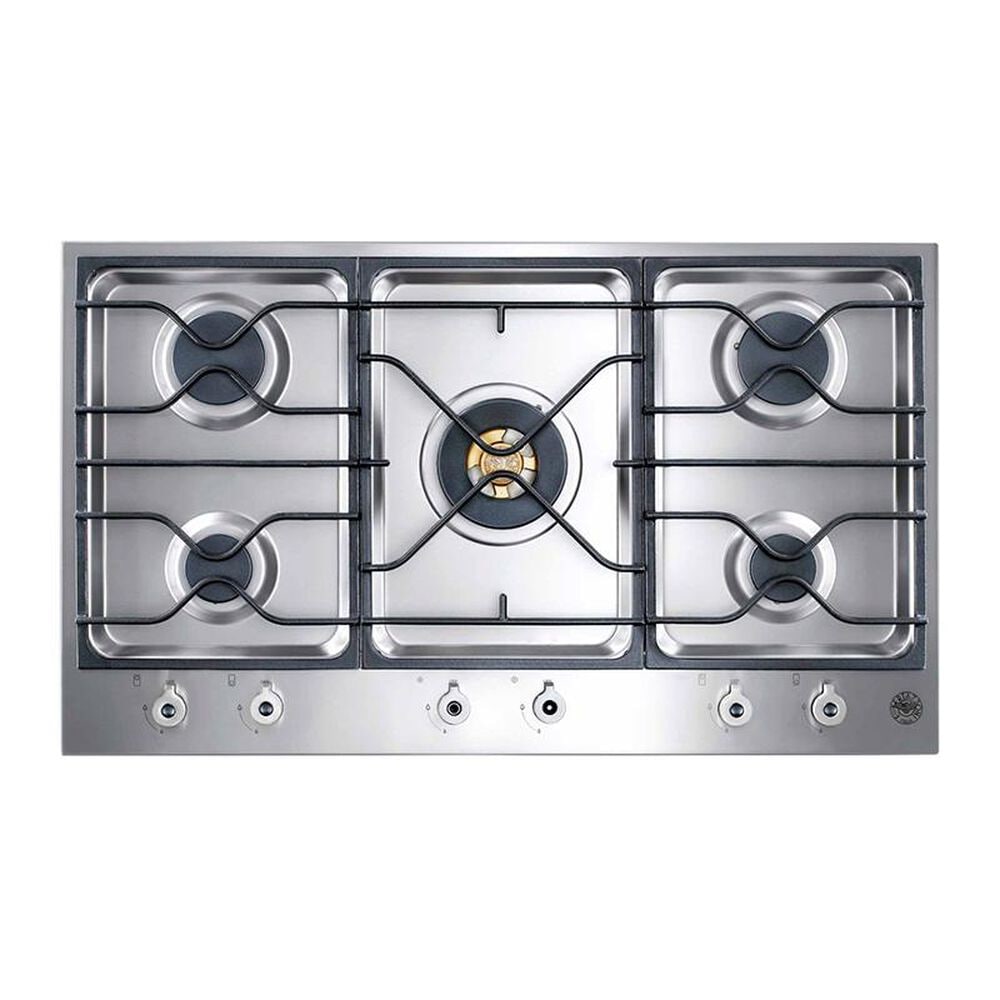 Bertazzoni 36" Gas Cooktop in Stainless Steel, , large
