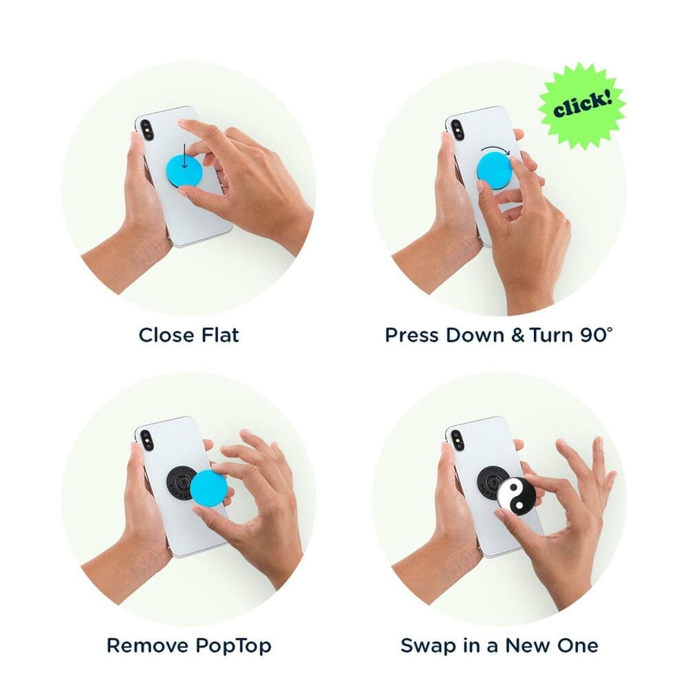 PopSockets PopGrip Premium - Enamel Yin Yang, , large