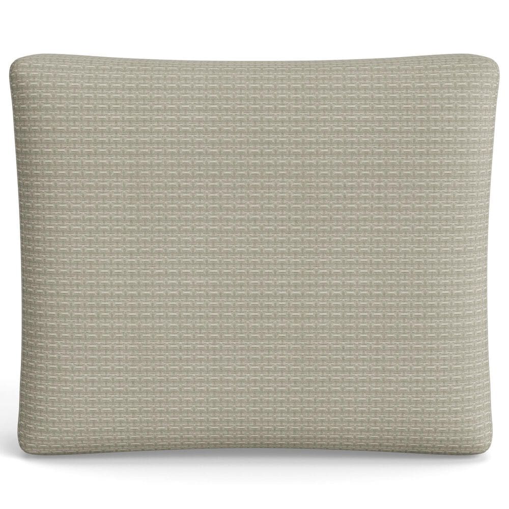 Ann Gish Pavilion 25" x 30" Box Pillow in Silver, , large