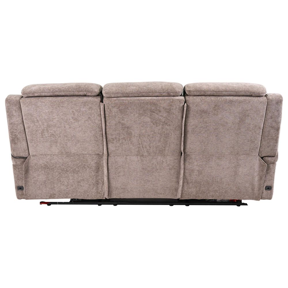 Synergy Home Furnishings Llc Power Reclining Sofa with Air Massage in Rex Bungee Cord, , large