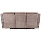 Synergy Home Furnishings Llc Power Reclining Sofa with Air Massage in Rex Bungee Cord, , large