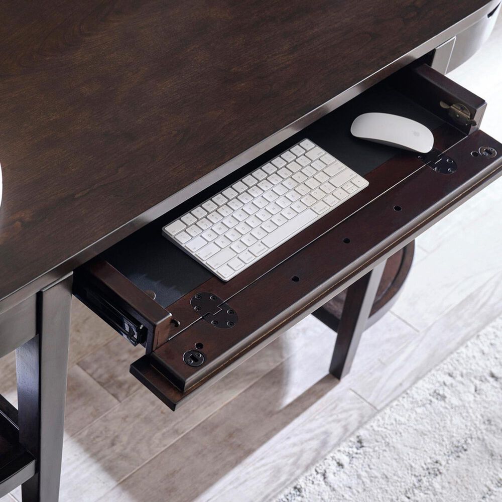 Riva Ridge Sutton 60" Writing Desk in French Roast, , large