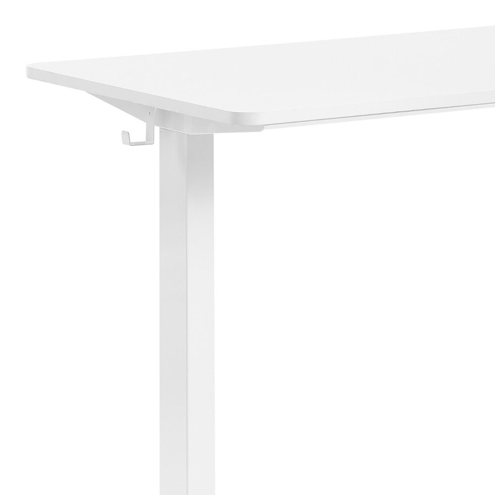 OSP Home Primo 48&quot; Electric Sit Stand Desk in White, , large
