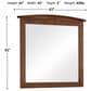 Archbold Furniture Company Carson Dresser Mirror in Maple Bark, , large