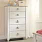 Ashley Willowton 5-Piece King Bedroom Set in Whitewash, , large