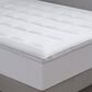 Allied Home Powernap Queen Plush Down Alternative Mattress Pad in White, , large