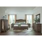 Riva Ridge Oxford King Sleigh Bed in Cocoa with USB Ports, , large