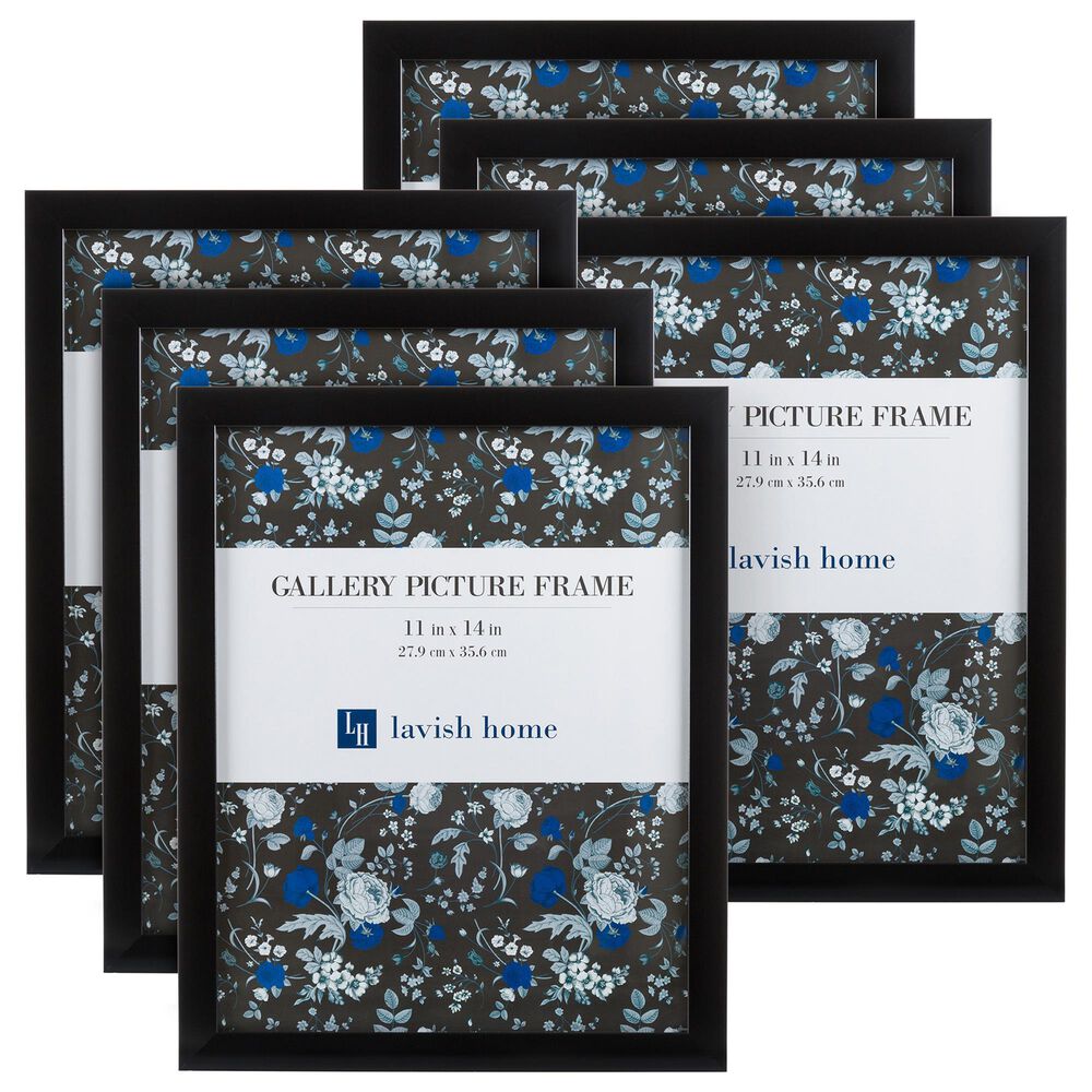 Timberlake 14" x 11" Picture Frame in Black (Set of 6), , large