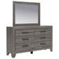 Ashley Sylveri 4-Piece King Bedroom Set in Gray Laminate, , large