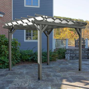 Highwood USA Bodhi 10" Pergola in Coastal Teak, , large