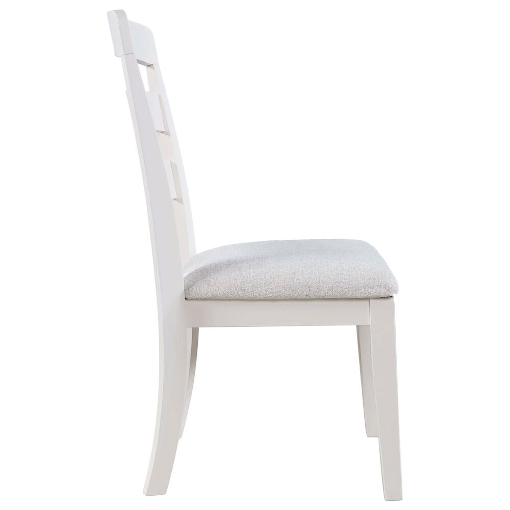 Waltham Westport Dining Side Chair in White, , large