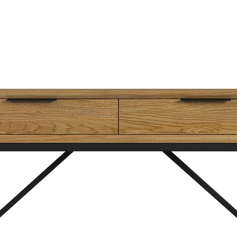 Hawthorne Furniture Newport Sofa Table in Natural Oak, , large