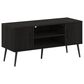 HOMLUX 43.3" TV Stand with 2-Door in Espresso, , large