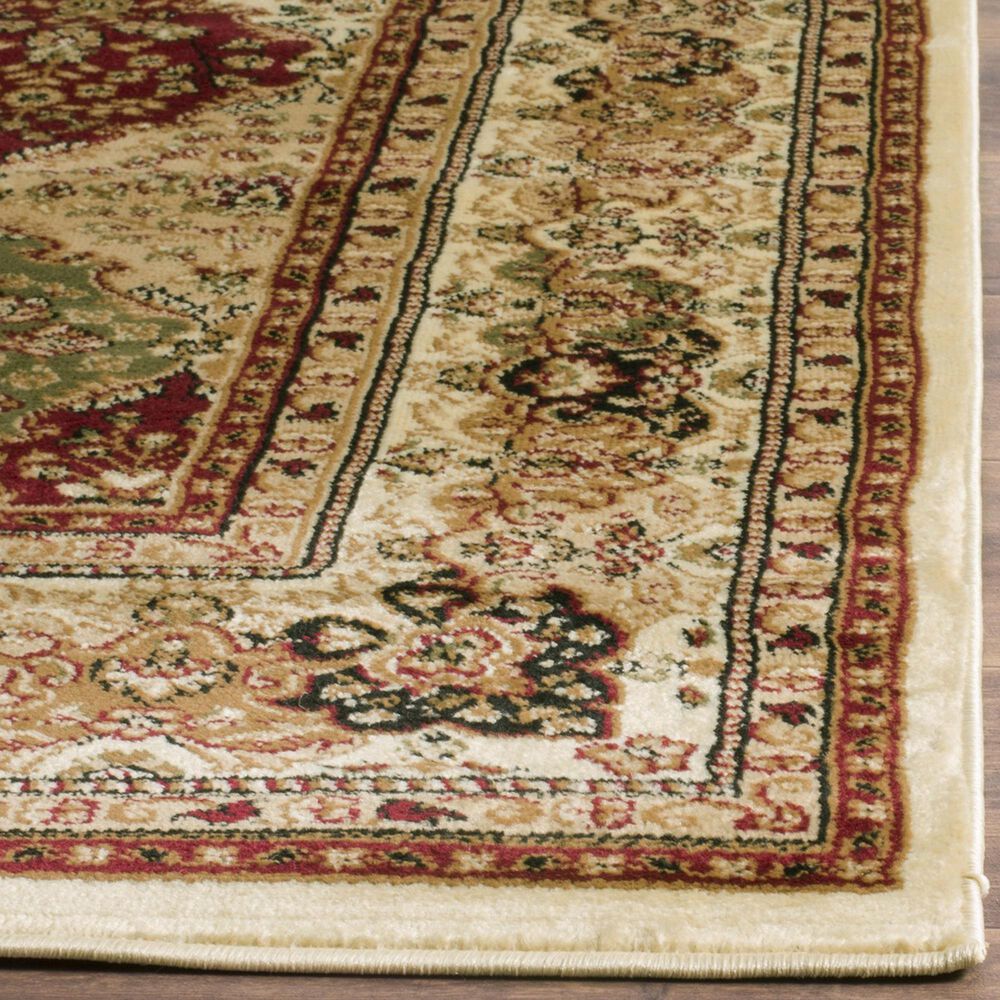 Safavieh Lyndhurst LNH221 5&#39;3&quot; x 7&#39;6&quot; Multicolor and Ivory Area Rug, , large