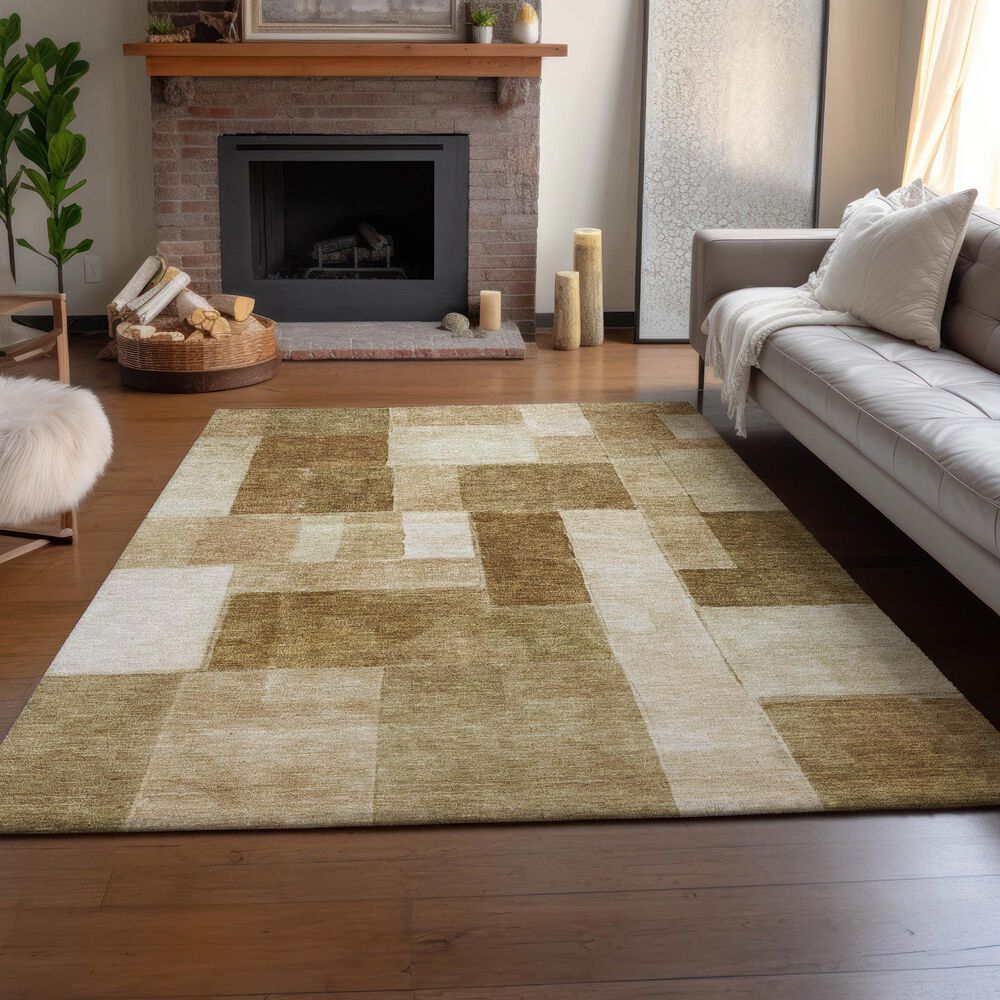Dalyn Rug Company Neo NO15 8&#39; x 10&#39; Terracotta Area Rug, , large