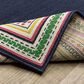 Oriental Weavers Havana HAV06 Navy and Multicolor 3"3" x 5" Indoor/Outdoor Area Rug, , large