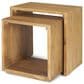 Mercana Alanna 2-Piece Nesting Accent Table Set in Brown, , large