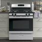 GE Appliances 4.8 Cu. Ft. Freestanding Gas Range in Stainless Steel, , large