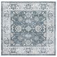 Safavieh Isabella ISA940F 6"7" Square Gray and Cream Area Rug, , large