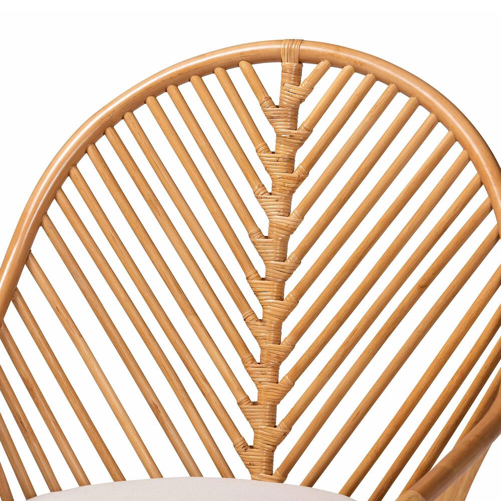 Baxton Studio Lisabon Arm Chair in Neutral, , large