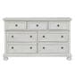 Ashley Robbinsdale 7 Drawer Dresser in Antique White, , large