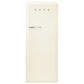 SMEG 9.92 Cu. Ft. Freestanding Compact Refrigerator with Right Handle in Cream, , large