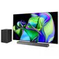 LG 83" 4K OLED TV w/ Soundbar Sys, , large