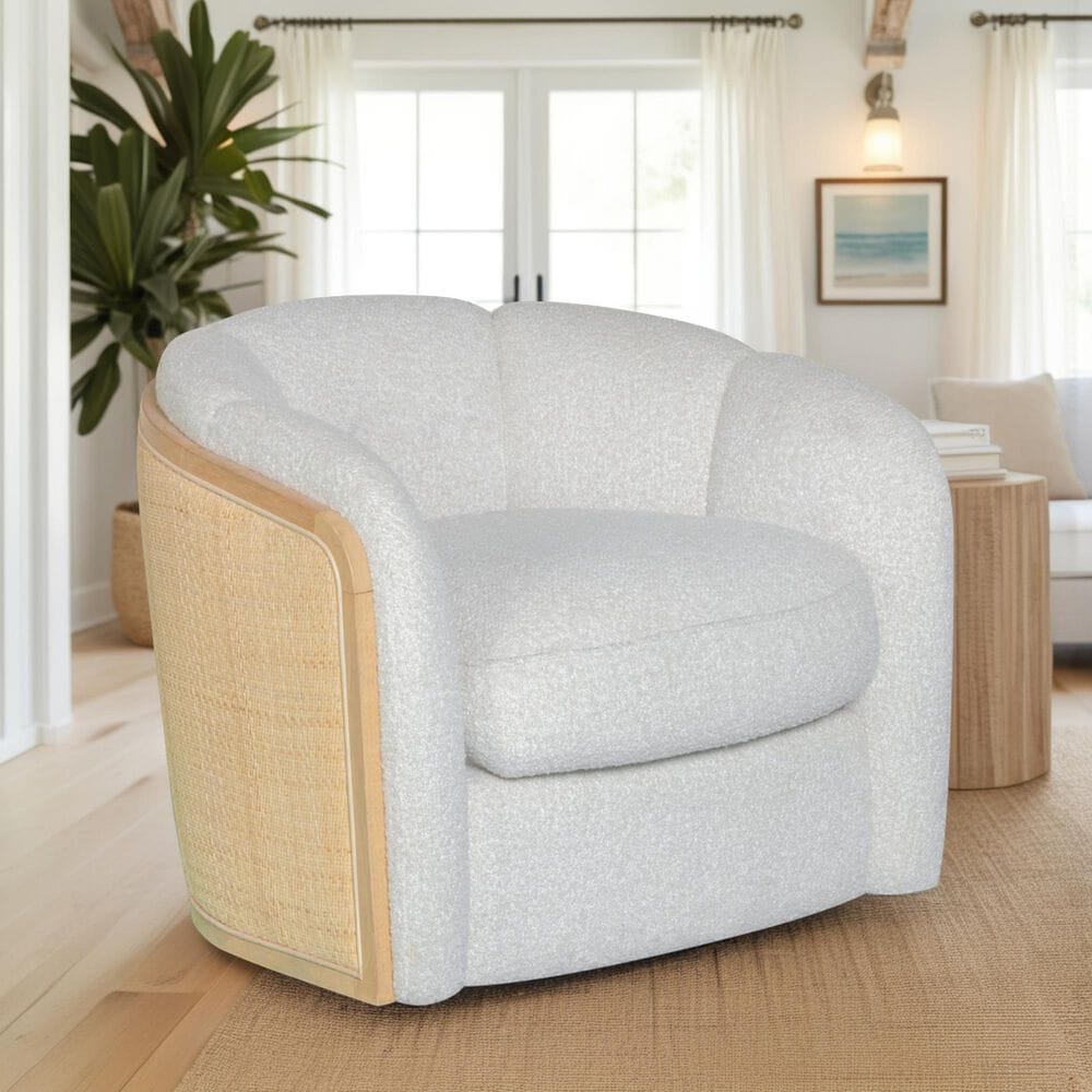 Blue River Violet Accent Chair in Desert Sand, , large