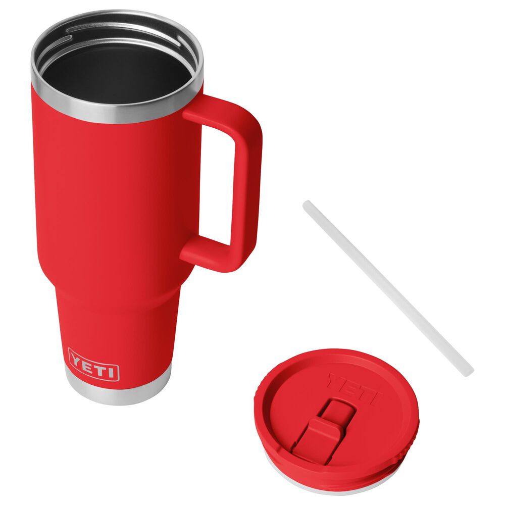 YETI Rambler 40 oz Travel Str Mug Rescue Red, , large