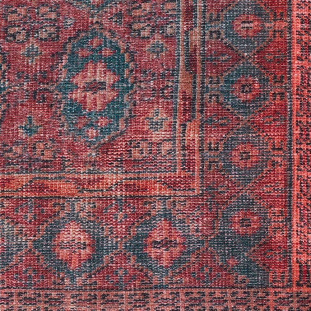 Jaipur Harman Kalinar 7&#39;6&quot; x 10&#39; Shaded Spruce, Koi, Cork and Deep Claret Area Rug, , large