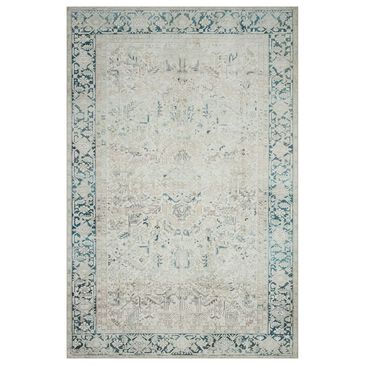 Magnolia Home Lenna LEA-06 7"6" x 9"6" Natural and Denim Area Rug, , large