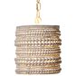 Jamie Young Direct Ship Delmont 1-Light Pendant in White, , large