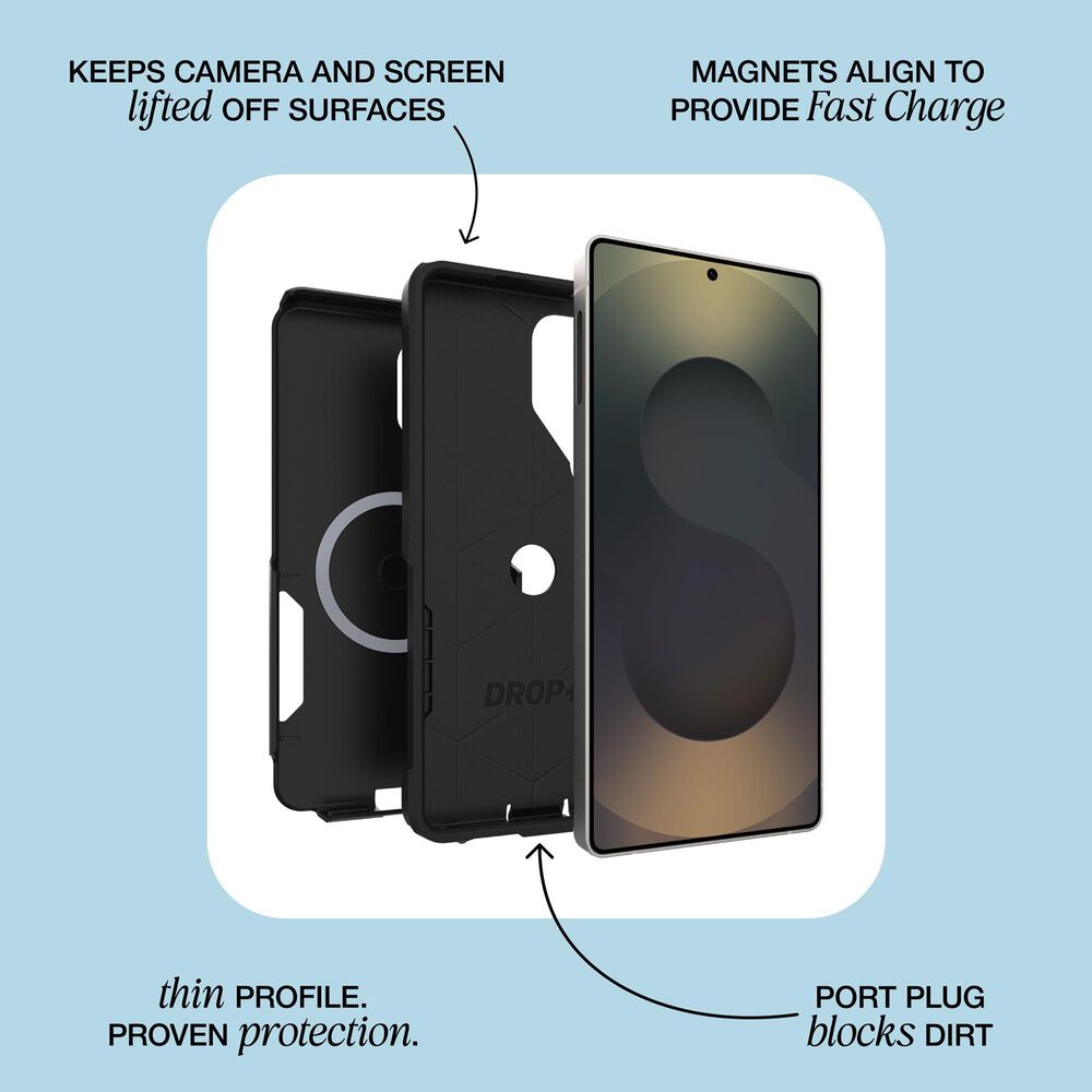 OtterBox Commuter Magnetic Case for Samsung Galaxy S26 Plus in Black, , large