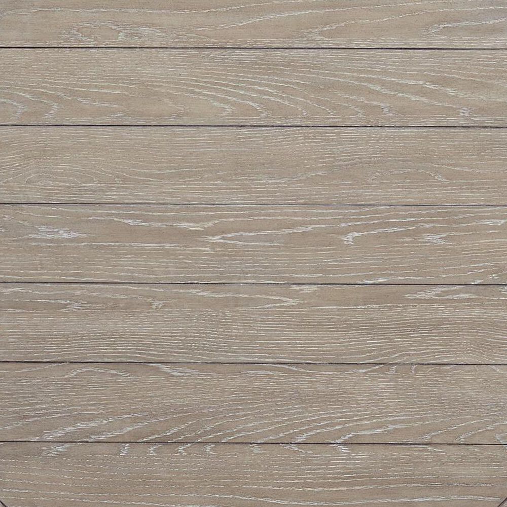 Riverside Furniture Bennett Round Dining Table in Frosted Gray - Table Only, , large