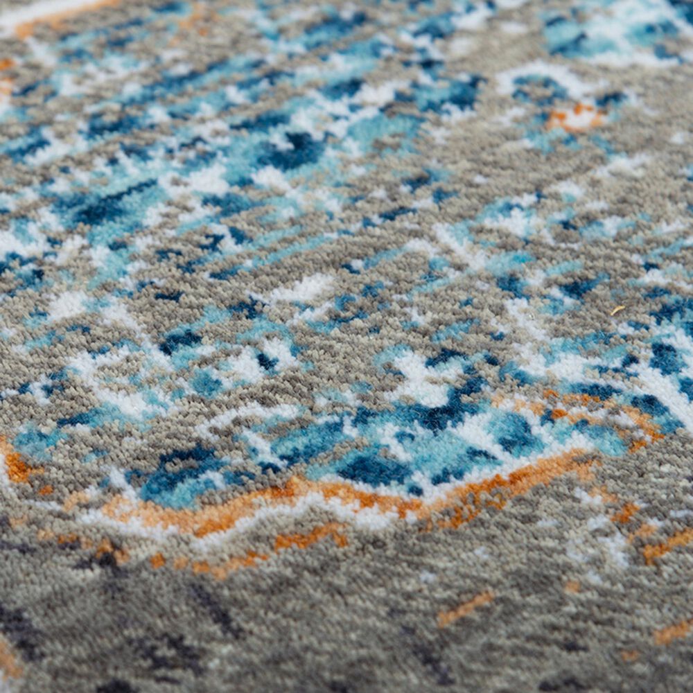 RIZZY Signature 10&#39; x 13&#39; Gray and Multicolor Area Rug, , large