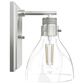 Hunter Van Nuys 1-Light Wall Sconce in Brushed Nickel, , large