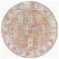 Surya Carlisle CSI2314 5"3" Round Brick Red, Off-White, Medium Gray, Olive, Dark Blue and Dark Brown Area Rug, , large