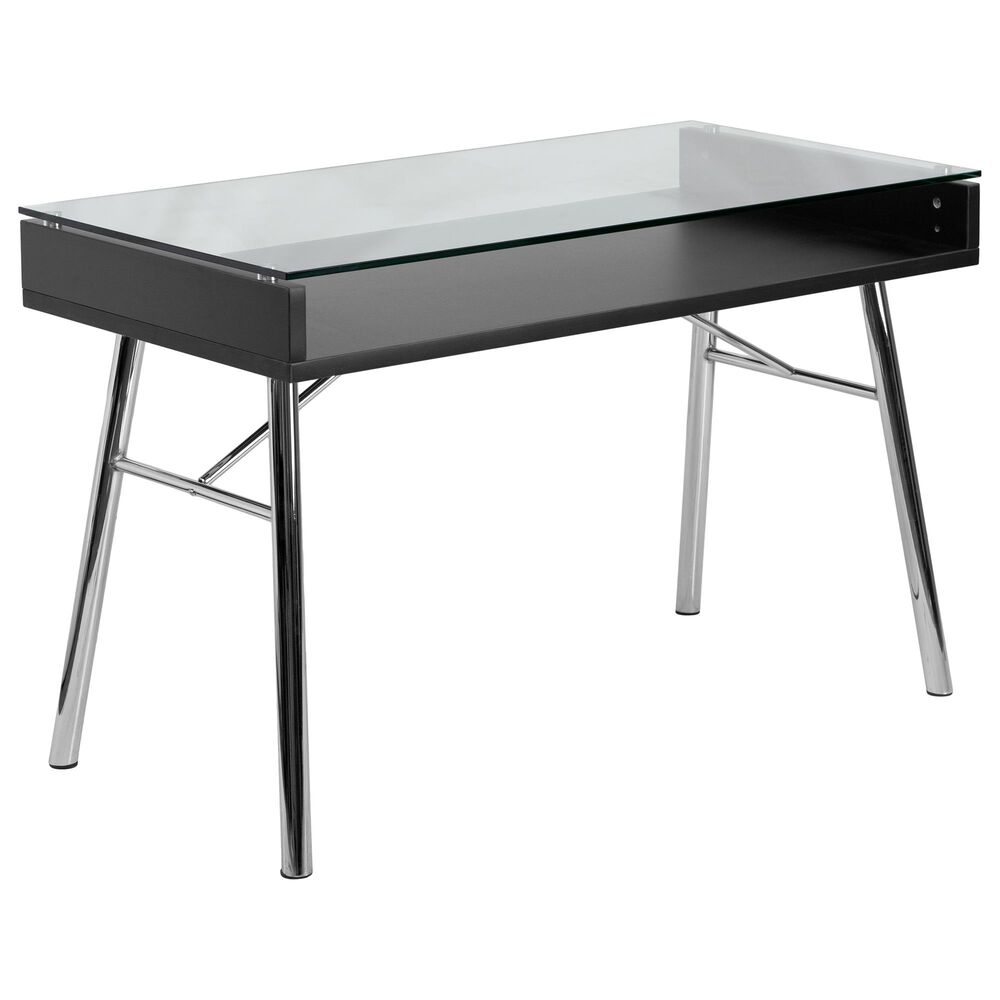 Flash Furniture Brettford Desk in Clear, , large