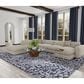 Feizy Belfort Navy 10" x 14" Area Rug, , large
