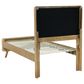 Pacific Landing Robyn Twin Upholstered Platform Bed in Cool Beige and Light Ash, , large
