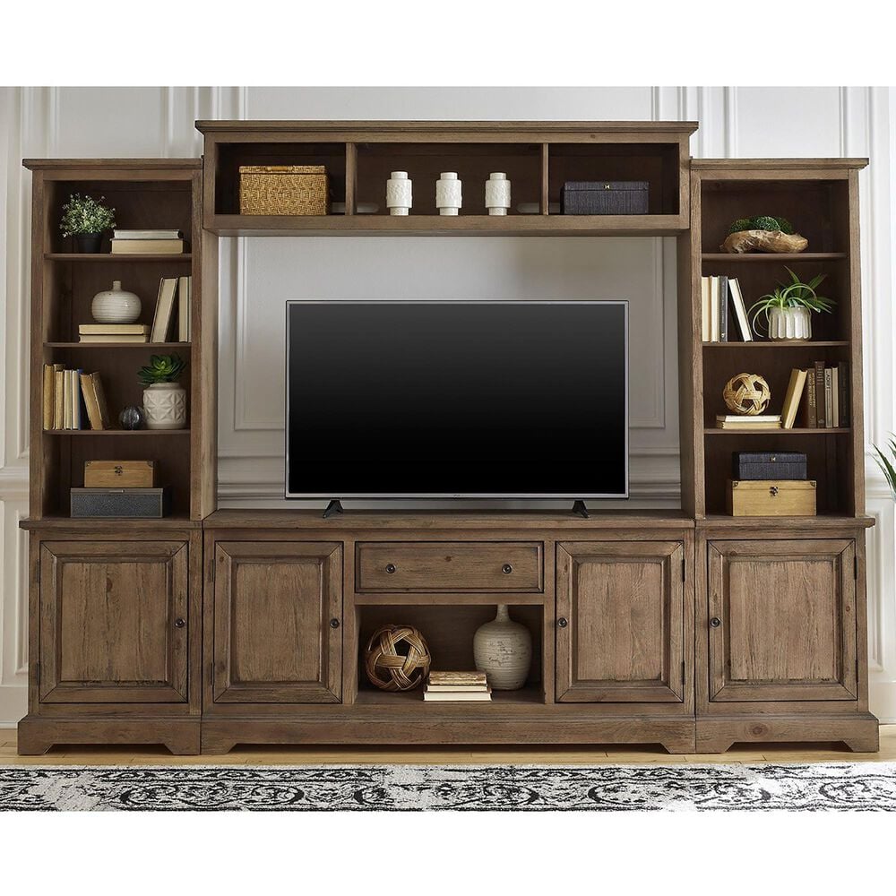 Tiddal Home Wildfire 4Piece Entertainment Center with 68" TV in