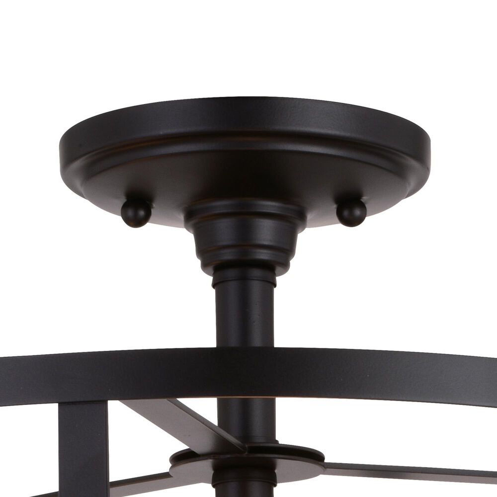 Vaxcel Akron 3-Light Semi Flush Mount in Oil Rubbed Bronze, , large