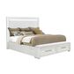 Sasha Lee 5-Piece King Storage Bedroom Set in Brushed White, , large