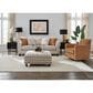 Fusion Furniture Wowza Stationary Sleeper Sofa in Sand, , large