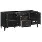James Martin Vanities Myrrin 72" Double Vanity in Carbon Oak with 3 cm Carrara White Marble Top, , large
