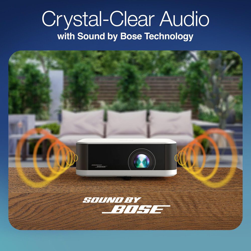 Epson Lifestudio Pop Full HD Portable Lifestyle Projector with Sound by Bose Technology, , large