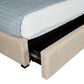 Simeon Collection Kennedy Queen Storage Panel Bed in Balanced Fossil, , large