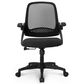 HOMLUX Swivel Ergonomic Office Chair with Flip Up Arms in Black, , large