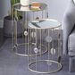 Maple and Jade Contemporary Accent Table in Gold (Set of 2), , large